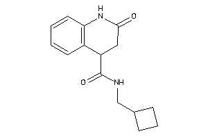 N-(cyclobutylmethyl)-2-keto-3,4-dihydro-1H-quinoline-4-carboxamide