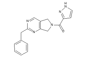 (2-benzyl-5,7-dihydropyrrolo[3,4-d]pyrimidin-6-yl)-(1H-pyrazol-3-yl)methanone