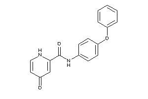 4-keto-N-(4-phenoxyphenyl)-1H-pyridine-2-carboxamide