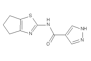 Image of N-(5,6-dihydro-4H-cyclopenta[d]thiazol-2-yl)-1H-pyrazole-4-carboxamide