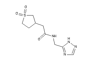 2-(1,1-diketothiolan-3-yl)-N-(1H-1,2,4-triazol-5-ylmethyl)acetamide