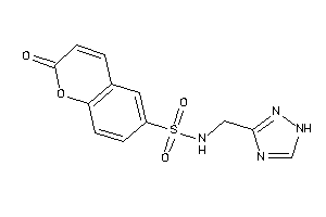 2-keto-N-(1H-1,2,4-triazol-3-ylmethyl)chromene-6-sulfonamide