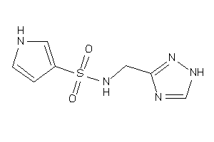 N-(1H-1,2,4-triazol-3-ylmethyl)-1H-pyrrole-3-sulfonamide