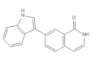 7-(1H-indol-3-yl)isocarbostyril