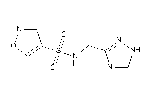 N-(1H-1,2,4-triazol-3-ylmethyl)isoxazole-4-sulfonamide