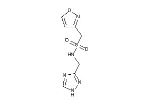 Image of 1-isoxazol-3-yl-N-(1H-1,2,4-triazol-3-ylmethyl)methanesulfonamide
