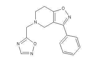 Image of 5-(1,2,4-oxadiazol-5-ylmethyl)-3-phenyl-6,7-dihydro-4H-isoxazolo[4,5-c]pyridine