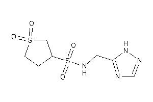 Image of 1,1-diketo-N-(1H-1,2,4-triazol-5-ylmethyl)thiolane-3-sulfonamide