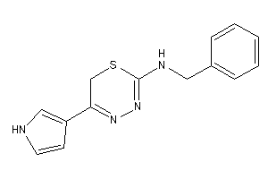 Benzyl-[5-(1H-pyrrol-3-yl)-6H-1,3,4-thiadiazin-2-yl]amine