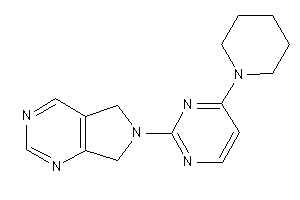 6-(4-piperidinopyrimidin-2-yl)-5,7-dihydropyrrolo[3,4-d]pyrimidine