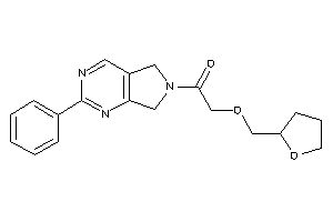 1-(2-phenyl-5,7-dihydropyrrolo[3,4-d]pyrimidin-6-yl)-2-(tetrahydrofurfuryloxy)ethanone