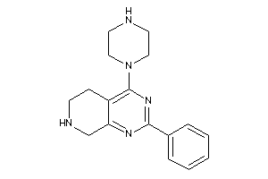 2-phenyl-4-piperazino-5,6,7,8-tetrahydropyrido[3,4-d]pyrimidine