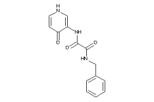 N-benzyl-N'-(4-keto-1H-pyridin-3-yl)oxamide