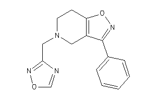 Image of 5-(1,2,4-oxadiazol-3-ylmethyl)-3-phenyl-6,7-dihydro-4H-isoxazolo[4,5-c]pyridine