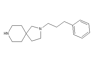 3-(3-phenylpropyl)-3,8-diazaspiro[4.5]decane