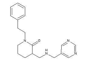 1-phenethyl-3-[(5-pyrimidylmethylamino)methyl]-2-piperidone