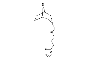 8-azabicyclo[3.2.1]octan-3-ylmethyl-[3-(2-furyl)propyl]amine