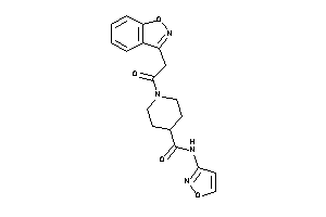 1-(2-indoxazen-3-ylacetyl)-N-isoxazol-3-yl-isonipecotamide