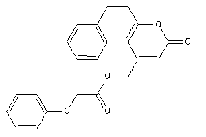 2-phenoxyacetic Acid (3-ketobenzo[f]chromen-1-yl)methyl Ester