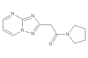 1-pyrrolidino-2-([1,2,4]triazolo[1,5-a]pyrimidin-2-yl)ethanone