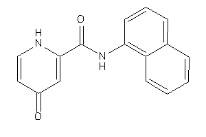 4-keto-N-(1-naphthyl)-1H-pyridine-2-carboxamide