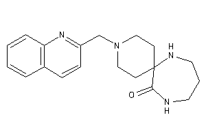 3-(2-quinolylmethyl)-3,7,11-triazaspiro[5.6]dodecan-12-one