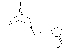 8-azabicyclo[3.2.1]octan-3-ylmethyl(1,3-benzodioxol-4-ylmethyl)amine