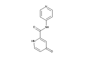 Image of 4-keto-N-(4-pyridyl)-1H-pyridine-2-carboxamide