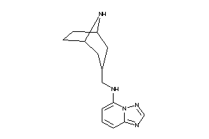 8-azabicyclo[3.2.1]octan-3-ylmethyl([1,2,4]triazolo[1,5-a]pyridin-5-yl)amine