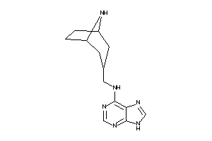 8-azabicyclo[3.2.1]octan-3-ylmethyl(9H-purin-6-yl)amine