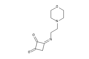 3-(2-morpholinoethylimino)cyclobutane-1,2-quinone