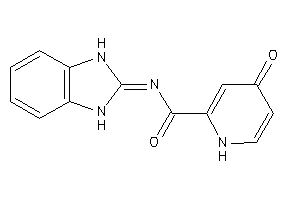 N-(1,3-dihydrobenzimidazol-2-ylidene)-4-keto-1H-pyridine-2-carboxamide