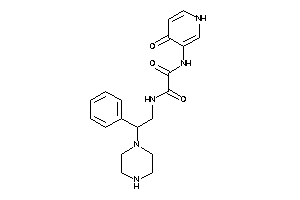 N'-(4-keto-1H-pyridin-3-yl)-N-(2-phenyl-2-piperazino-ethyl)oxamide