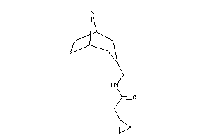 N-(8-azabicyclo[3.2.1]octan-3-ylmethyl)-2-cyclopropyl-acetamide