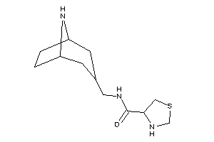 N-(8-azabicyclo[3.2.1]octan-3-ylmethyl)thiazolidine-4-carboxamide