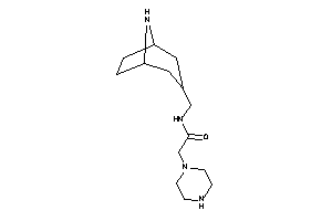 N-(8-azabicyclo[3.2.1]octan-3-ylmethyl)-2-piperazino-acetamide