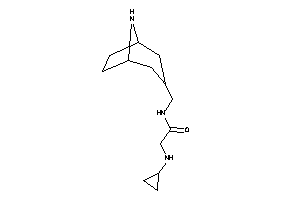 N-(8-azabicyclo[3.2.1]octan-3-ylmethyl)-2-(cyclopropylamino)acetamide