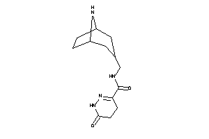 N-(8-azabicyclo[3.2.1]octan-3-ylmethyl)-6-keto-4,5-dihydro-1H-pyridazine-3-carboxamide