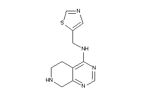 5,6,7,8-tetrahydropyrido[3,4-d]pyrimidin-4-yl(thiazol-5-ylmethyl)amine