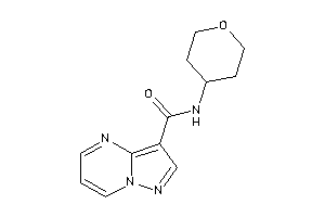 N-tetrahydropyran-4-ylpyrazolo[1,5-a]pyrimidine-3-carboxamide