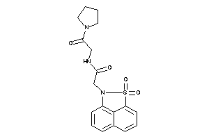 2-(diketoBLAHyl)-N-(2-keto-2-pyrrolidino-ethyl)acetamide