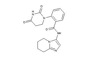 Image of 2-(2,4-diketohexahydropyrimidin-1-yl)-N-(5,6,7,8-tetrahydroimidazo[1,2-a]pyridin-3-yl)benzamide