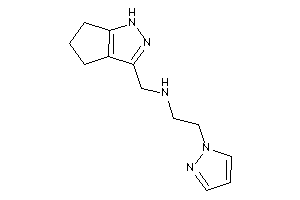 2-pyrazol-1-ylethyl(1,4,5,6-tetrahydrocyclopenta[c]pyrazol-3-ylmethyl)amine