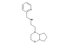 2-(3,4a,5,6,7,7a-hexahydro-2H-cyclopenta[b][1,4]oxazin-4-yl)ethyl-(2-pyridylmethyl)amine