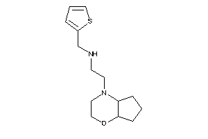 2-(3,4a,5,6,7,7a-hexahydro-2H-cyclopenta[b][1,4]oxazin-4-yl)ethyl-(2-thenyl)amine