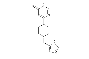 4-[1-(1H-imidazol-5-ylmethyl)-4-piperidyl]-1H-pyrimidin-6-one