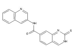 N-(3-quinolyl)-2-thioxo-3H-quinazoline-7-carboxamide