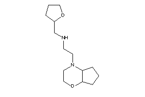 2-(3,4a,5,6,7,7a-hexahydro-2H-cyclopenta[b][1,4]oxazin-4-yl)ethyl-(tetrahydrofurfuryl)amine