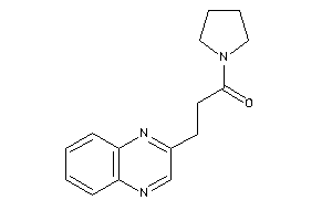 1-pyrrolidino-3-quinoxalin-2-yl-propan-1-one