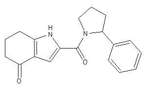 2-(2-phenylpyrrolidine-1-carbonyl)-1,5,6,7-tetrahydroindol-4-one